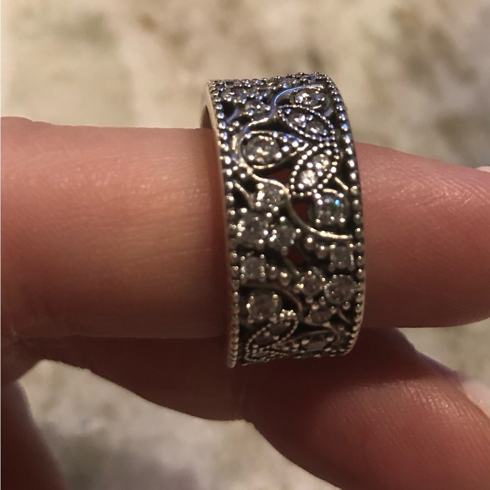 Pandora eternity band ring, 7